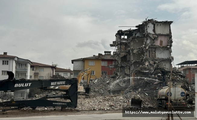 Malatya'da Yıkımlar %85’e Ulaştı