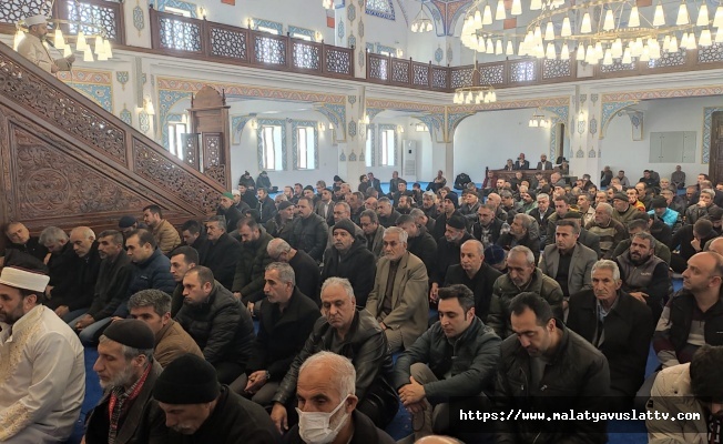 Malatya Yeni Cami’sine Kavuştu