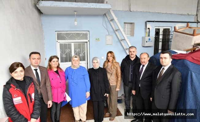 Yazıcı’dan Battalgazi Ve Yeşilyurt İlçesindeki Ailelere Ziyaret