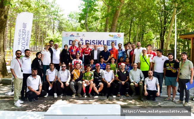 Kayısı Festivalinde Dağ Bisikleti Yarışması