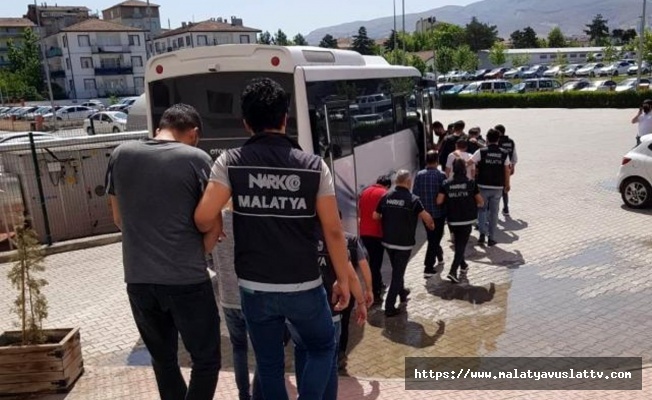 Malatya’da Torbacı Operasyonunda 12 Tutuklama