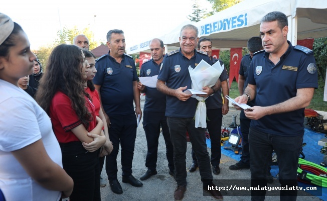 Öğrencilerden İtfaiyecilere Anlamlı Ziyaret!