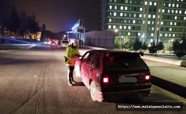 Malatya'da 322 Polisle Asayiş Uygulaması