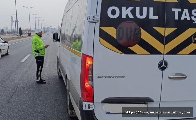 Malatya’da Okul ve Yurt Çevrelerinde Denetimler Sürüyor