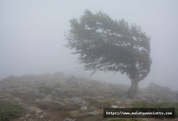 Meteoroloji'den Malatya İçin Fırtına Uyarısı