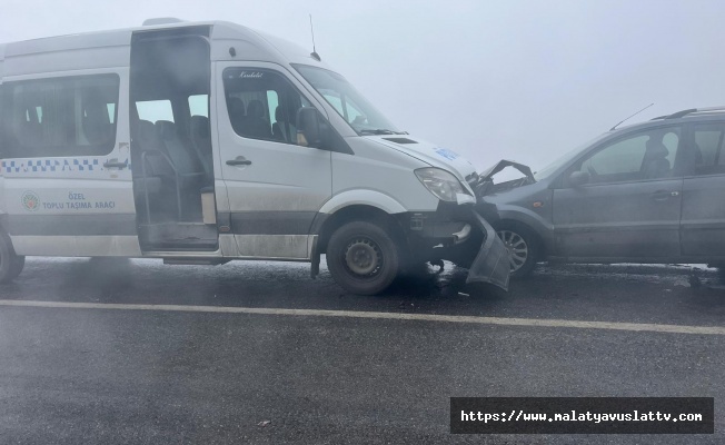 Pütürgede Meydana Gelen Yaralamalı Trafik Kazası