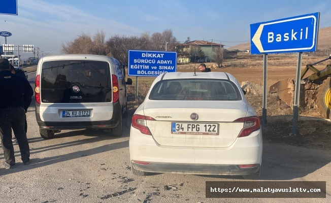 Elazığ’da Trafik Kazası: 2 Yaralı