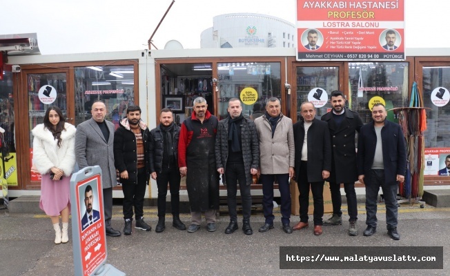 Maginder Başkanı Salih Karademir Esnaf Ziyaretinde Bulundu