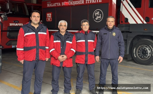 Malatya'da İtfaiye Ekipleri Asrın Felaketini Anlattı