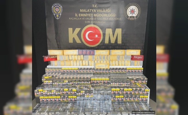 Malatya'da Kaçakçılık Operasyonu