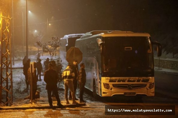 Malatya-Kayseri Karayolu Trafiğe Kapatıldı