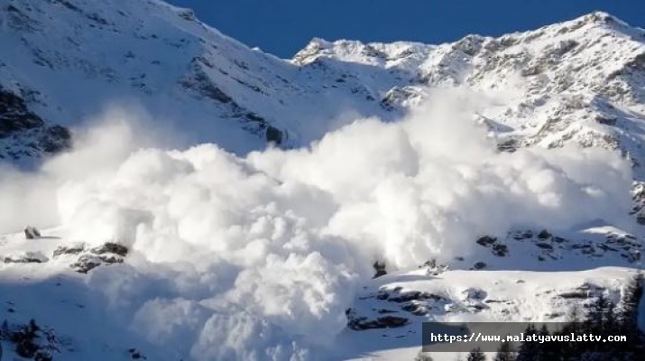 Meteorolojiden "Çığ" Uyarısı