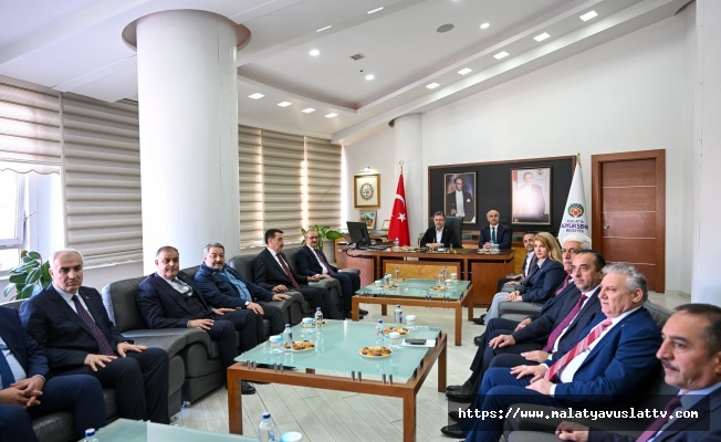Bakan Yumaklı#039;dan Malatya Büyükşehir Belediyesi#039;ne Ziyaret