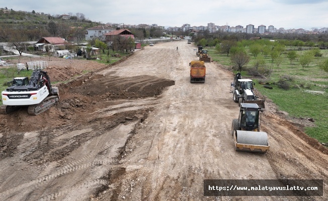 Malatyada Yeni Ulaşım Aksı İçin Çalışmalar Başladı