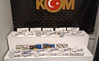 Tırda Kaçak Sigara Yakalandı