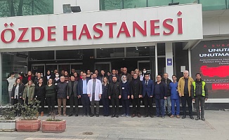 Gözde Hastanesi 6 Şubat’ı Unutmadı