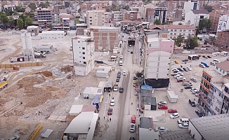 Cadde Üzerindeki Konteynerler Taşınmaya Başlandı!