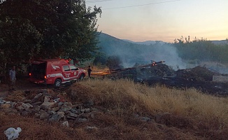 Malatya'da Anız Yangını