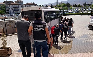 Malatya’da Torbacı Operasyonunda 12 Tutuklama