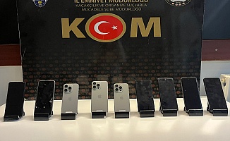 Malatya’da Kaçak Telefon Operasyonu