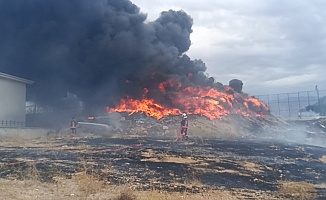 Hurdalık Alanda Çıkan Yangın Korkuttu