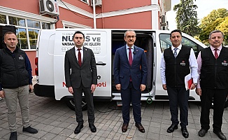 Malatya'da Nüfus Mobil Aracı Tanıtıldı