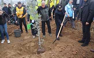 Malatya'da Fidanlar Toprakla Buluştu