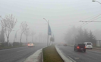 Malatya'da Sis Etkili Oldu