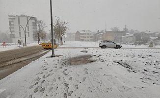 Malatya'da Yoğun Kar Yağışı Etkili Oldu