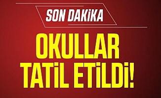 Okullarda Eğitime Kar Tatili!