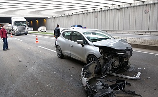 Malatya'da Altgeçitte Zincirleme Kaza: 2 Yaralı