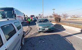 Malatya’da Trafik Kazası ve Baraka Yangını!