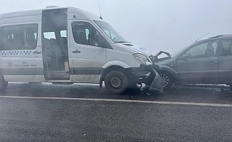 Pütürgede Meydana Gelen Yaralamalı Trafik Kazası