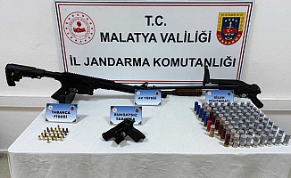 Malatya’da Silah ve Mühimmat Kaçakçılığı Operasyonu