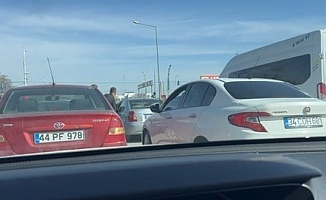 Trafikte Tartıştığı Sürücüye Tekme Tokat Saldırdı