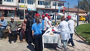 Akçadağ'da Öğrenciler, Halkın Şeker ve Tansiyonunu Ölçtü